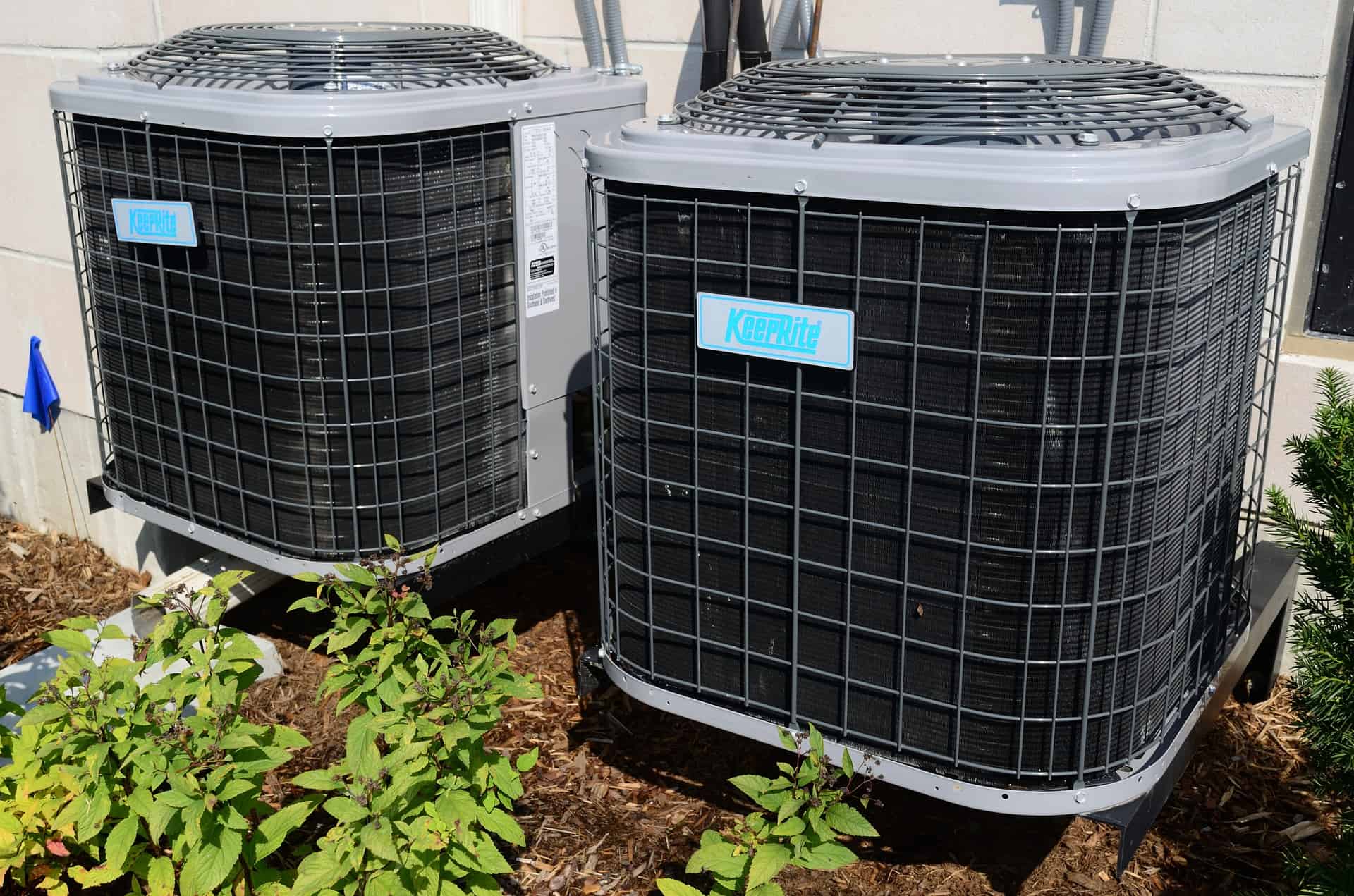 Two air conditioner units