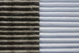 dirty vs clean hvac air filter