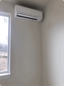 Mini Split Adds Heat & AC To A Home Office In Boise, ID