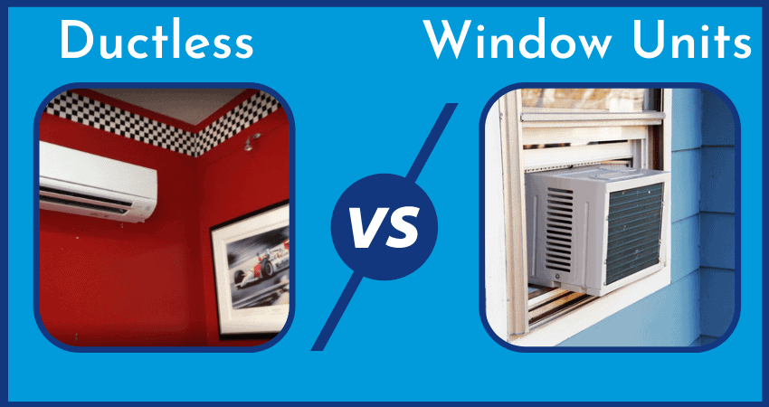 Ductless VS Portable