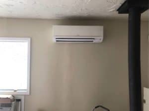 Indoor Air Handler For A Mini Split Installation In Merdian, ID