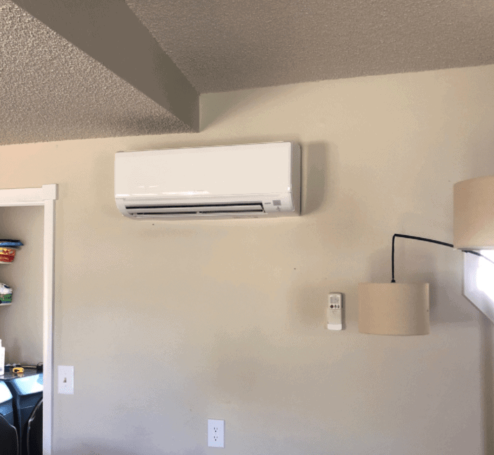 Mini Split Adds Heating And Cooling To Nampa, ID Cottage
