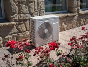 Heat Pump Installed Outside A Home In Boise Metro