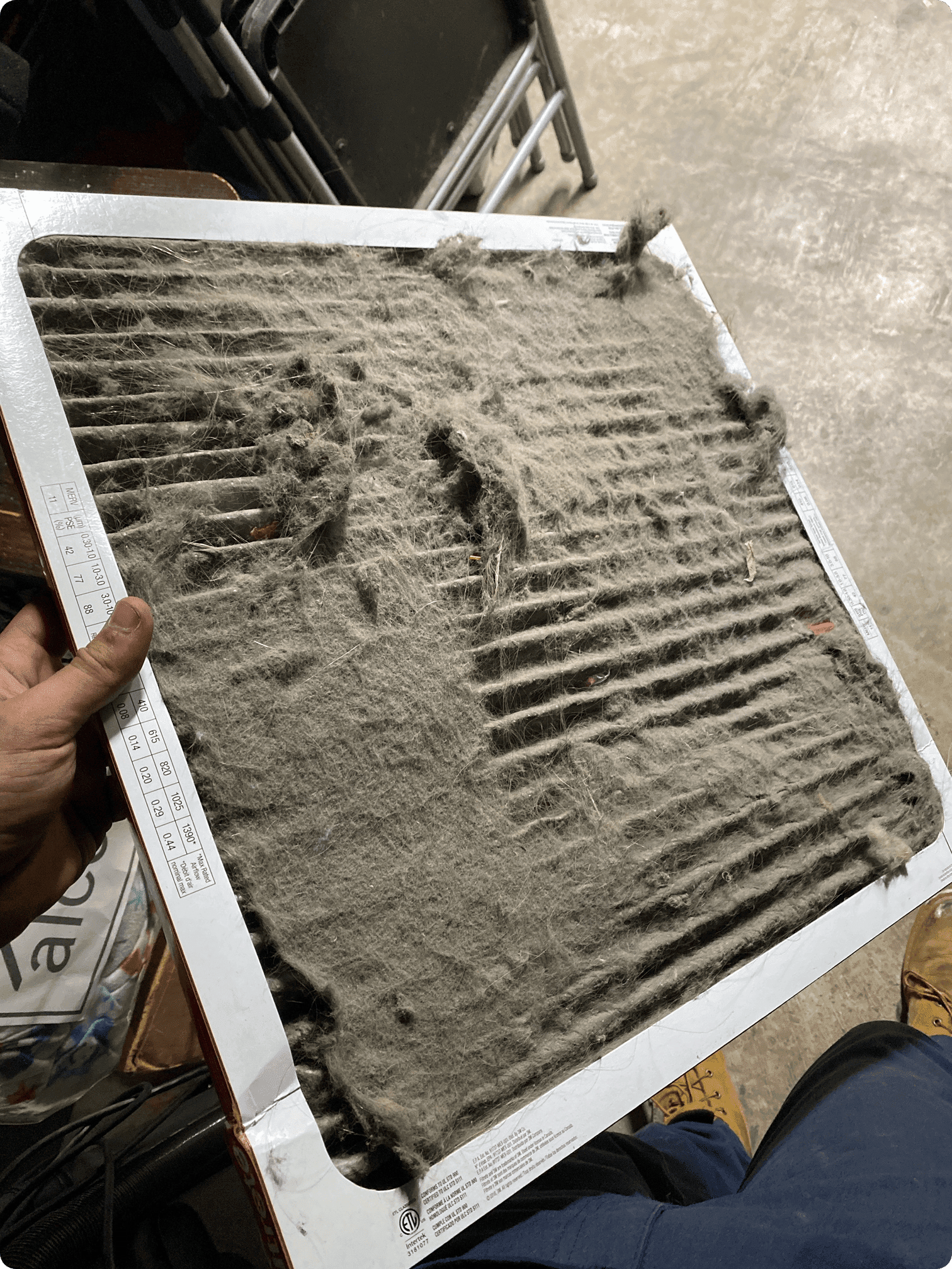 A Dirty Air Filter Can Cause Clogs And Air Flow Problems Boise, Idaho